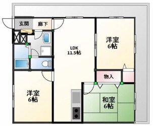 サンフェニックス21の物件間取画像